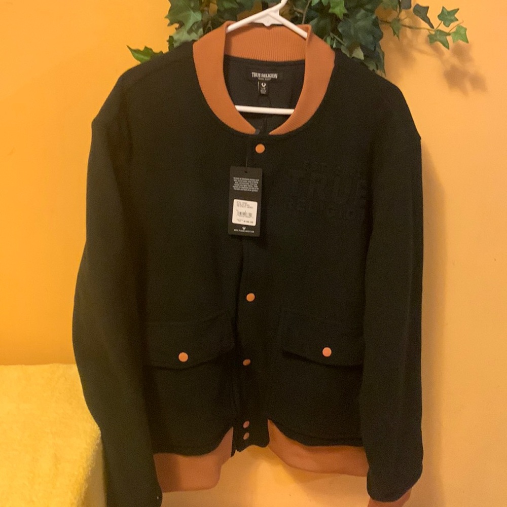 TRUE RELIGION L/G Jacket Color/ Black/ Gold